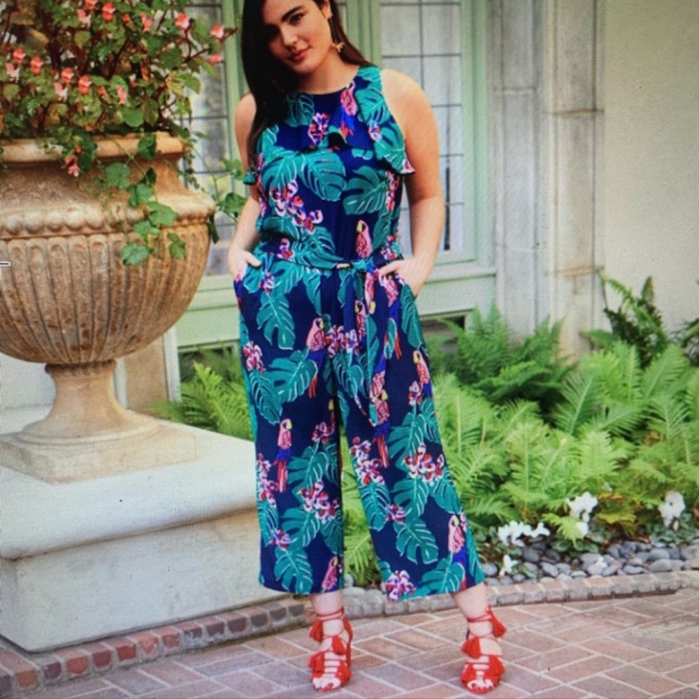 Draper James / Eloquii Jumpsuit EUC
